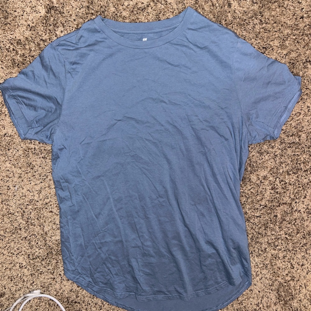 men’s long fit tee shirt XL
